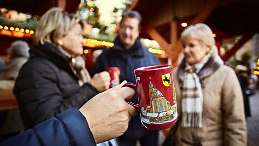 Stuttgarter Weihnachtsmarkt: Wirte setzen auf heimischen Glühwein