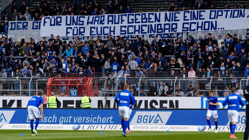 2. Fußball-Bundesliga: Karlsruher SC steht als erster Absteiger fest