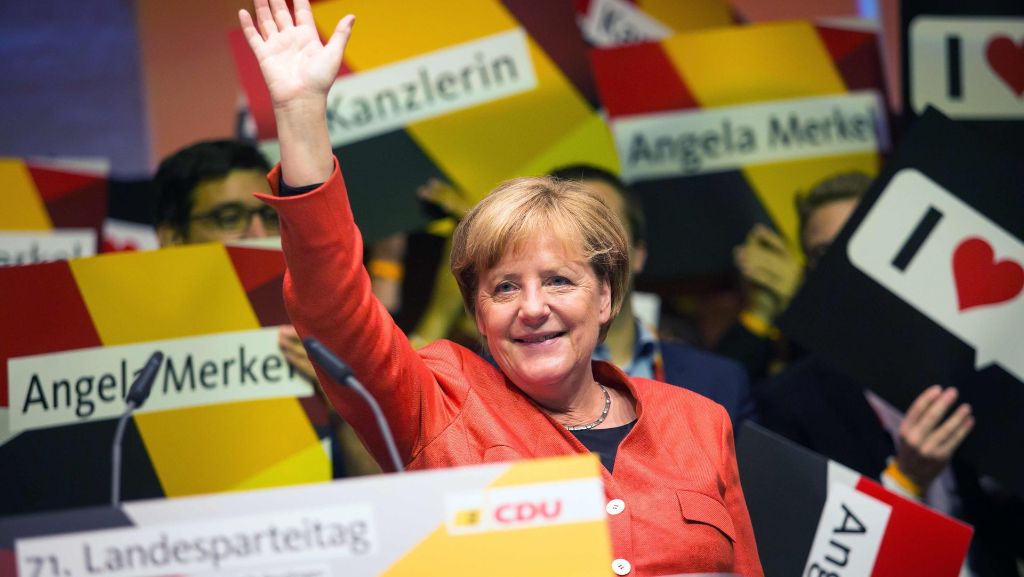 Merkel bei CDU-Parteitag: Bund soll Ländern bei Digitalisierung helfen