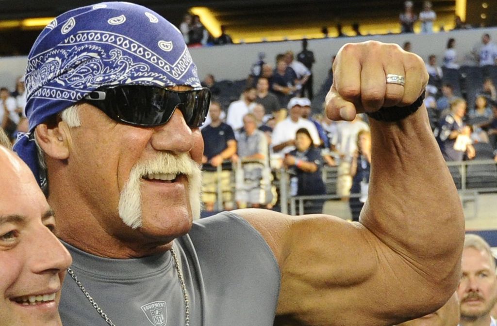 Hogan brachte es in seinen besten Tagen auf 125 bis 150 Kilogramm Kampfgewicht. Er lebt heute in Florida.
