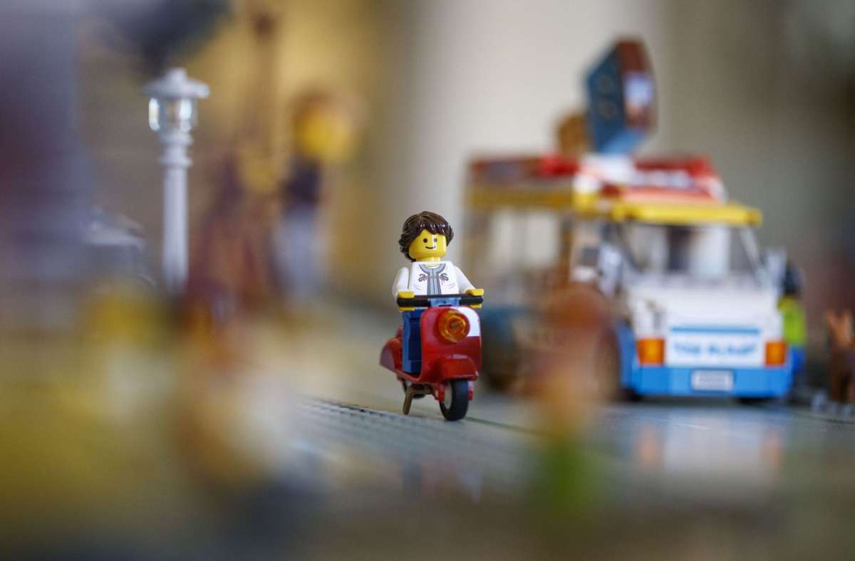 Die Liebe zum Detail spielt eine wichtige Rolle in der Lego-Welt. Foto: Gottfried Stoppel