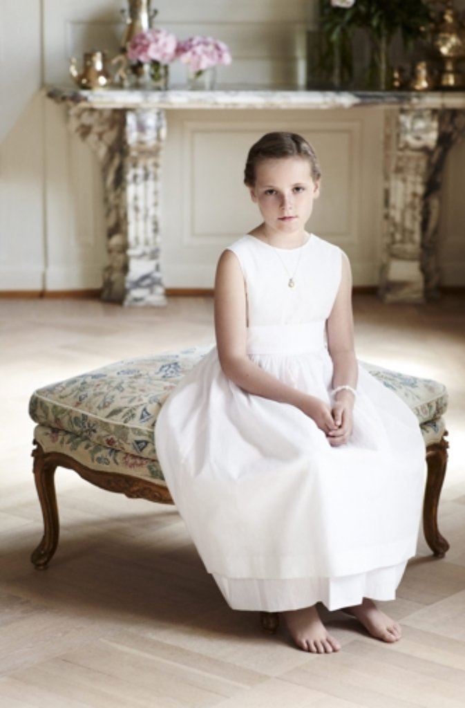 Zum zehnten Geburtstag musste Ingrid Alexandra für offizielle Fotos stillsitzen - die künftige norwegische Königin fand das "laaangweilig".
