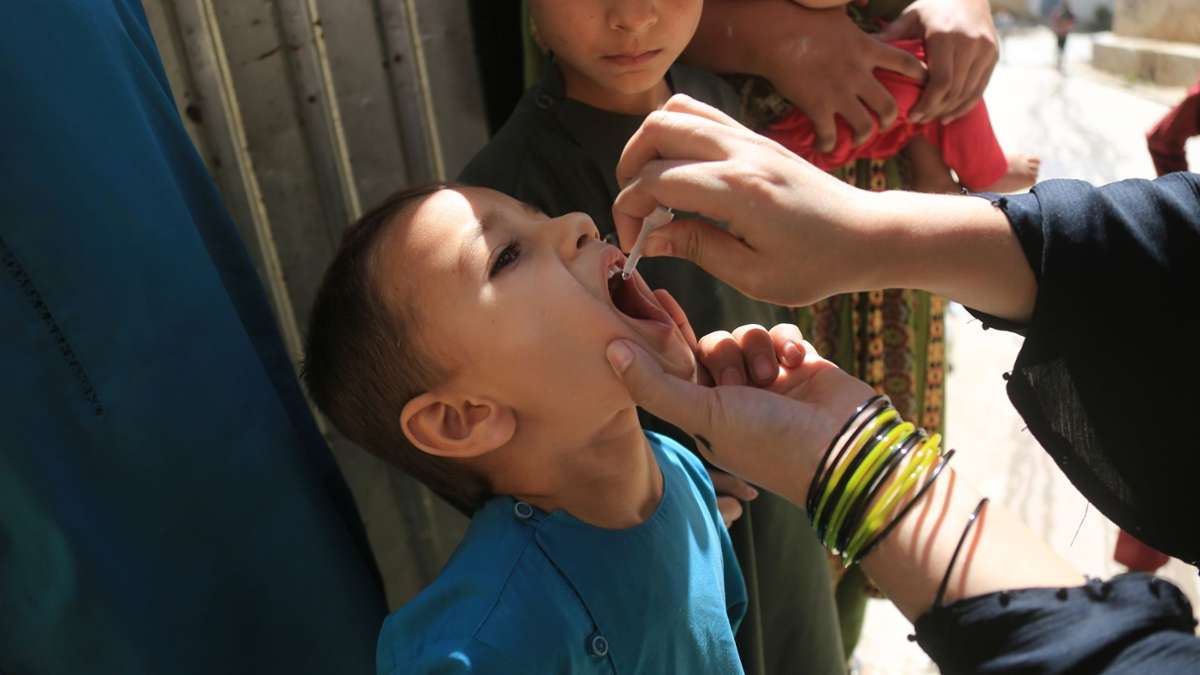 Krankheiten: Afghanistan startet Impfkampagne gegen Polio