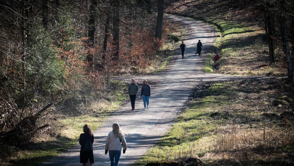 Region Stuttgart: Viel  los auf Spazierwegen