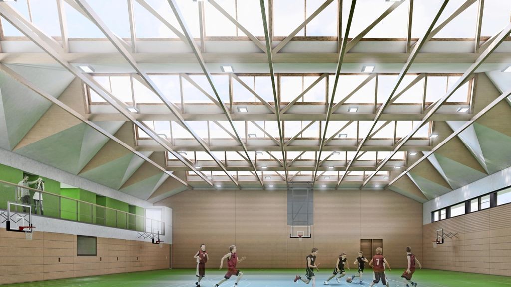 Neue Sporthalle in Riedenberg: Vorahnung auf  lang gehegten Wunsch