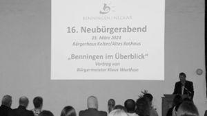 Benningen: Neubürgerabend in Benningen am Neckar