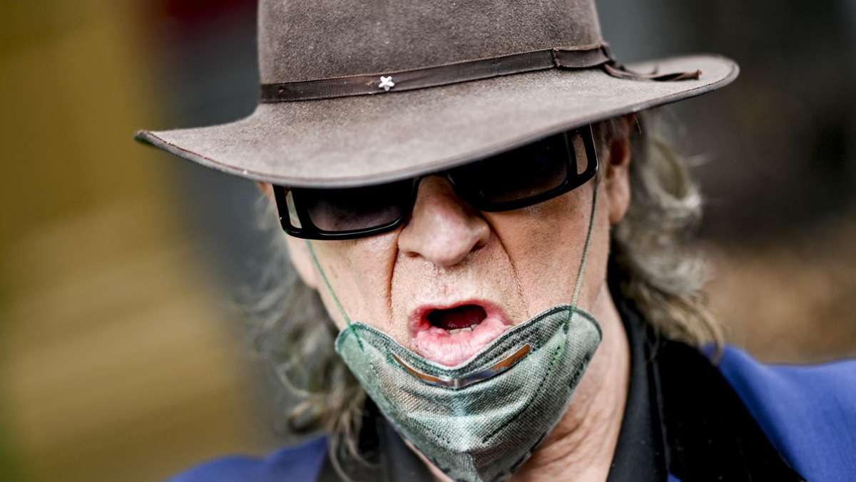 Udo Lindenberg über Maskenverweigerer: Kein Verständnis für „hirntote Risikopiloten“