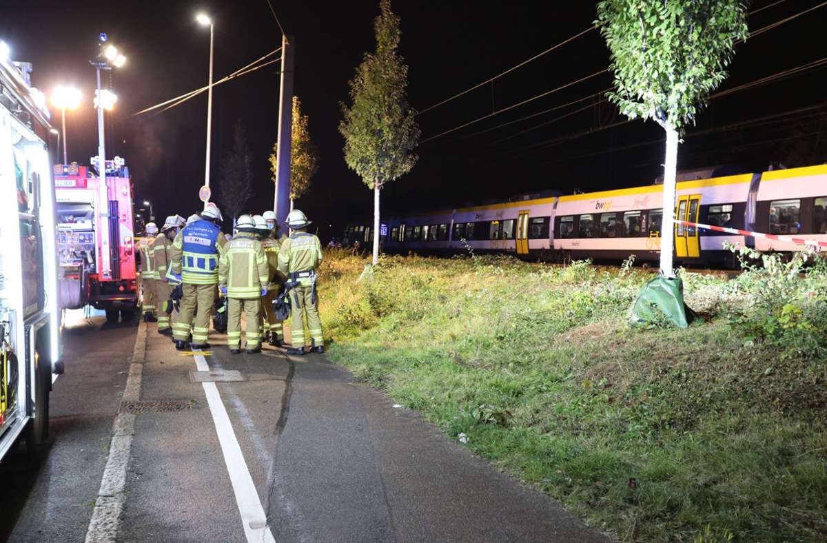 Weitere Bilder des Feuerwehreinsatzes in Esslingen.