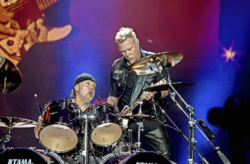 Metallica tritt im April an zwei Terminen in der Stuttgarter Schleyerhalle auf Foto: imago