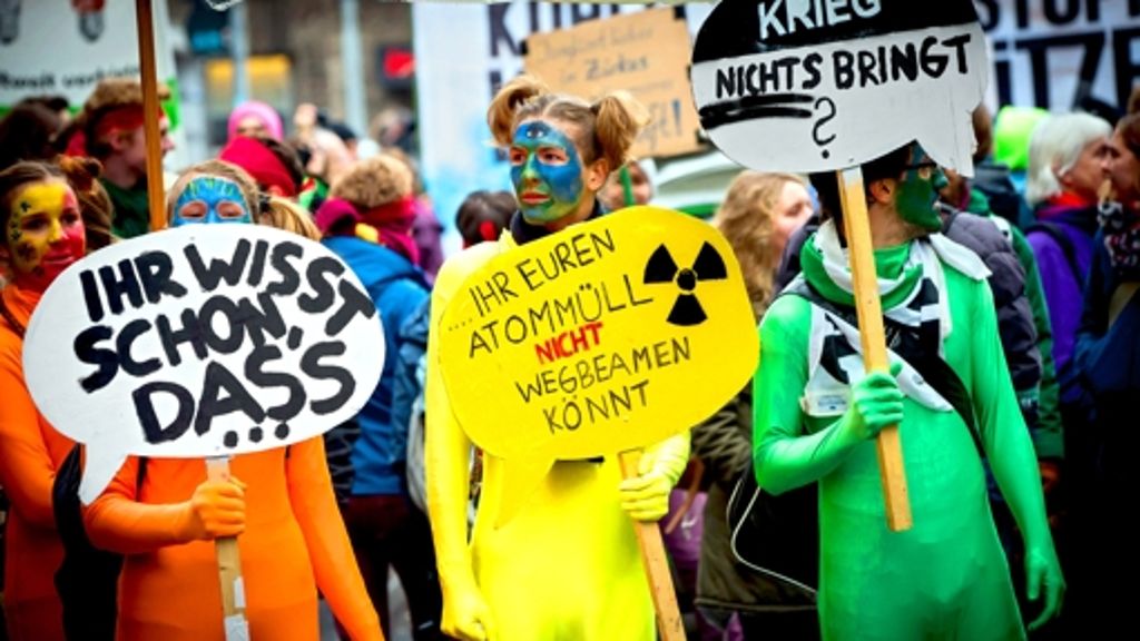 Climate Parade in Stuttgart: Tanzen  gegen den Klimawandel