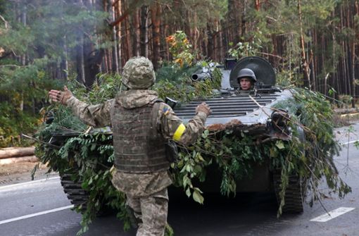 Ukrainische Soldaten haben weitere Teile ihres Landes zurückerobert. (Symbolbild) Foto: dpa