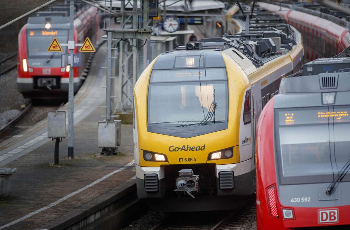 Vor allem der Regionalverkehr und die S-Bahnen werden unter den Sperrungen leiden. Foto: Gottfried / Stoppel