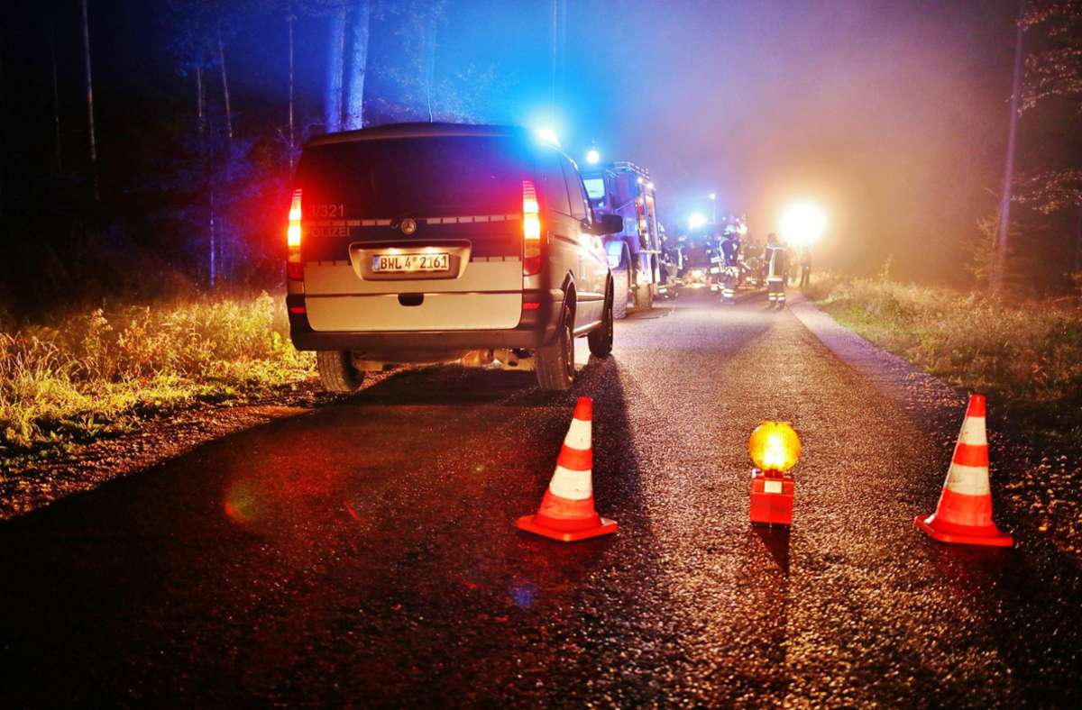 Der Unfall ereignete sich laut Polizei gegen 20 Uhr im Kaisersträßle aus Richtung Börtlingen kommend in Richtung Oberberken.