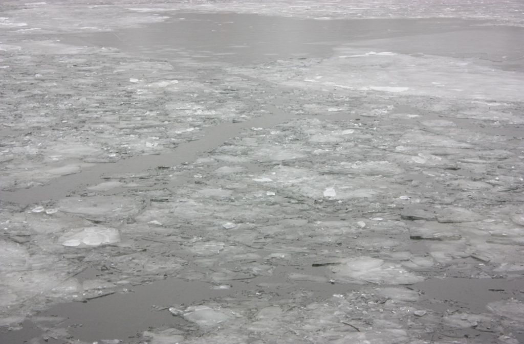Zugefrorener Fluss: zuletzt gab es dieses Naturschauspiel 2012 zu sehen.