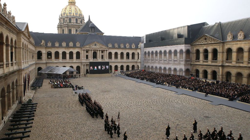 Liveticker zum Nachlesen -Trauerfeier in Paris: Hollande: Ganze Nation vereint in Trauer