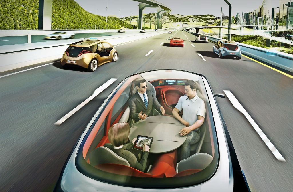Gehört selbst fahrenden Autos die Zukunft? Foto: Bosch