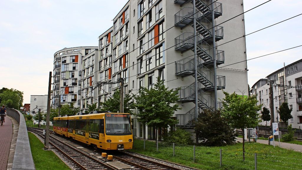 Stuttgart von oben – Rund um den Möhringer Bahnhof: Unruhiges Viertel mit Vorzügen