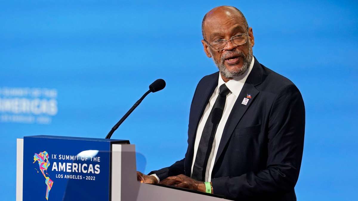Ariel Henry hatte am 20. Juli 2021 als Interims-Premierminister die Regierungsgeschäfte in Haiti übernommen.