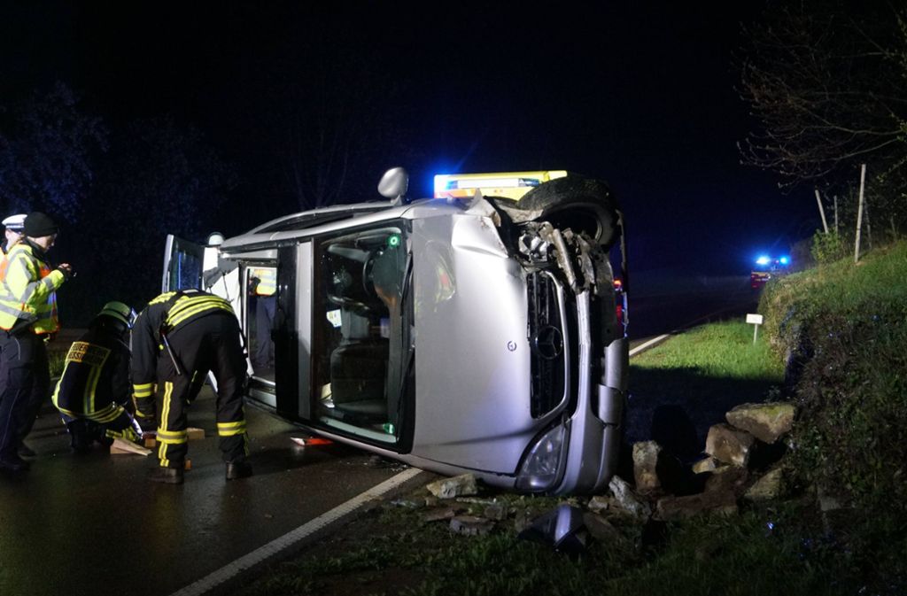 Ein 53-Jähriger wurde bei einem Unfall in Ottmarsheim schwer veretzt.