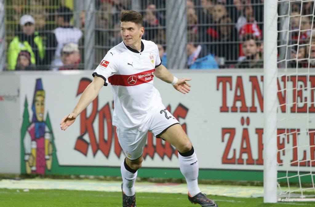Mario Gomez hat aktuell 69 Tore für den VfB Stuttgart erzielt.
