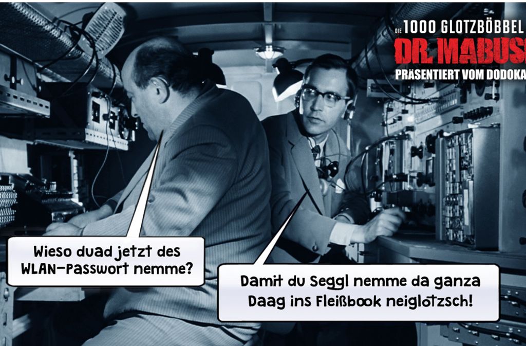 Werbebild für „Die 1000 Glotzböbbel des Dr. Mabuse“