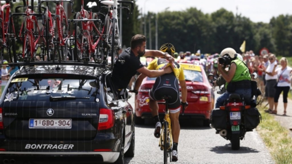 Tour de France: Massensturz überschattet dritte Etappe