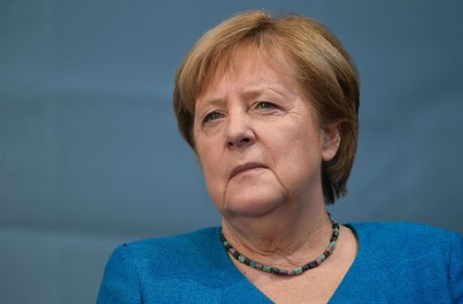 Angela Merkel wird am Donnerstag mit einem Großen Zapfenstreich verabschiedet. (Archivbild) Foto: AFP/INA FASSBENDER