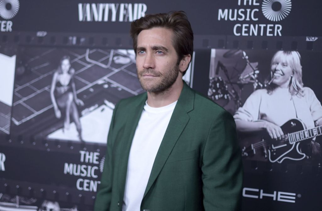 Jake Gyllenhaal blickte ernst drein.