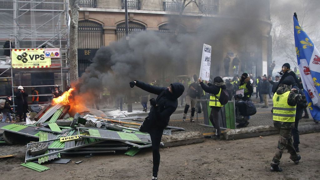 Frankreich: Wieder Massenproteste der „Gelbwesten“