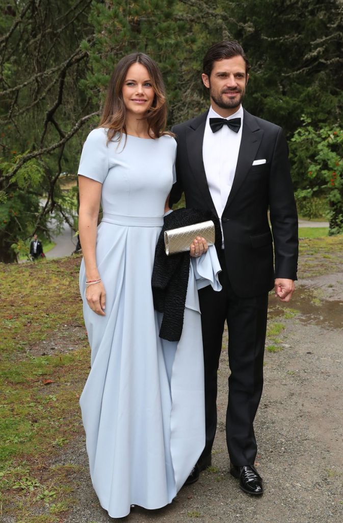 Zu den Gästen gehörten der schwedische Prinz Carl Philip und seine Frau Sofia.