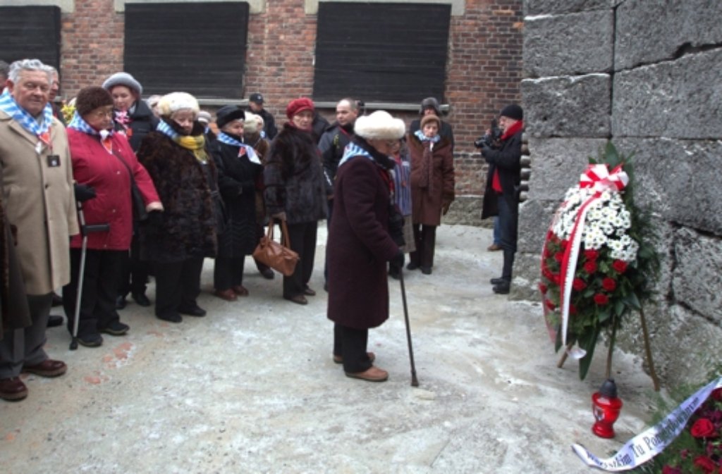 In Auschwitz wurde an die Millionen Opfer des Nationalsozialismus erinnert.