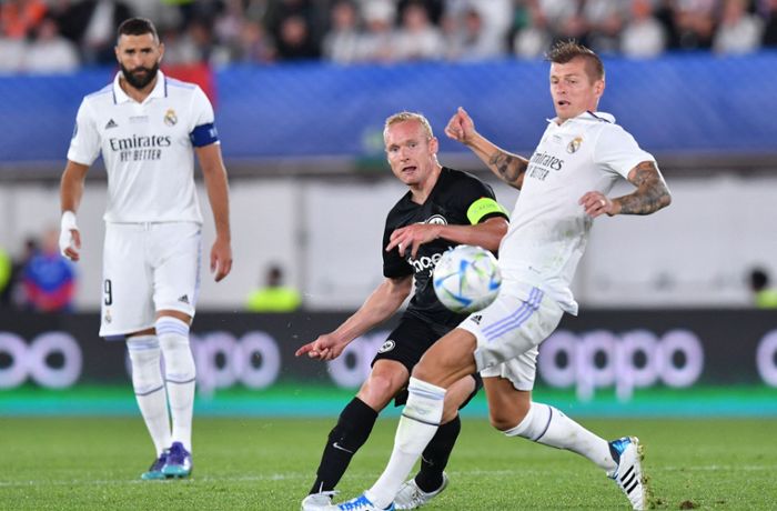 Eintracht Frankfurt verliert  gegen Real Madrid