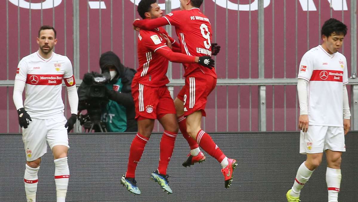 FC Bayern gegen VfB Stuttgart: Bayern zünden in Unterzahl den Offensiv-Turbo