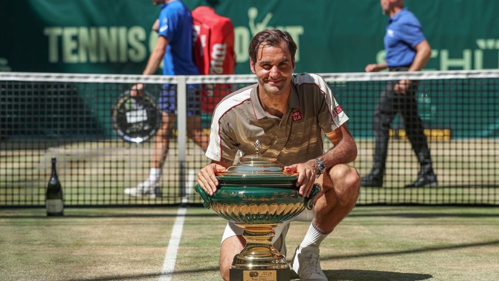 Tennisturnier in Halle/Westfalen: Roger Federer siegt sich in die Geschichtsbücher