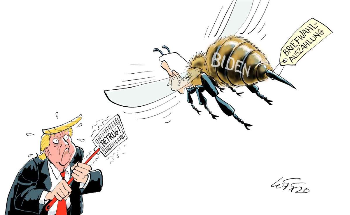 6. November 2020 (Luff): "Hinten stechen die Bienen!"