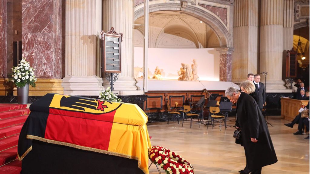 Trauergottesdienst in Berlin: Bewegender Abschied von Roman Herzog