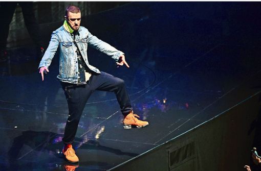 Kommt nach Mannheim: Sänger Justin Timberlake. Foto: dpa