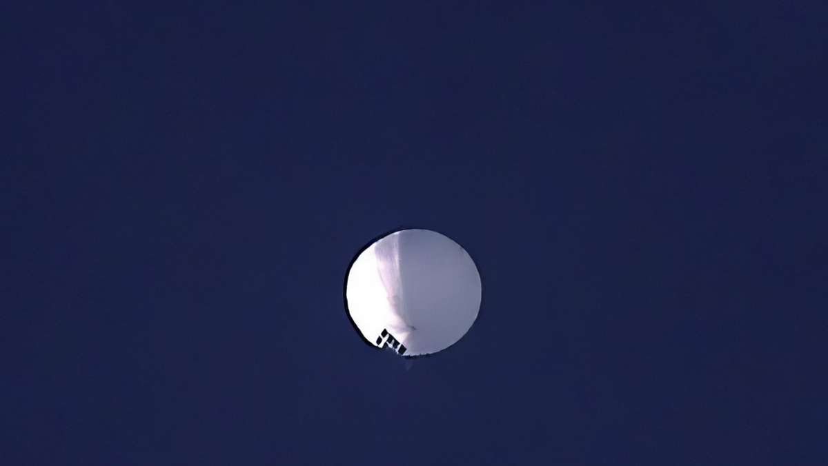 Chinesischer Beobachtungsballon abgeschossen: Neue Details zu Flugobjekt bekannt