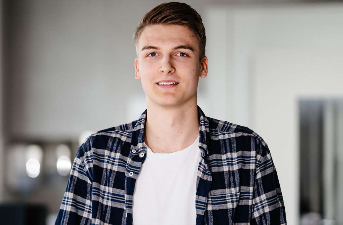 Hat sein Praxissemester gerade hinter sich: Tjorben Mattschull (22) studiert Crossmedia-Redaktion an der Hochschule der Medien in Stuttgart.