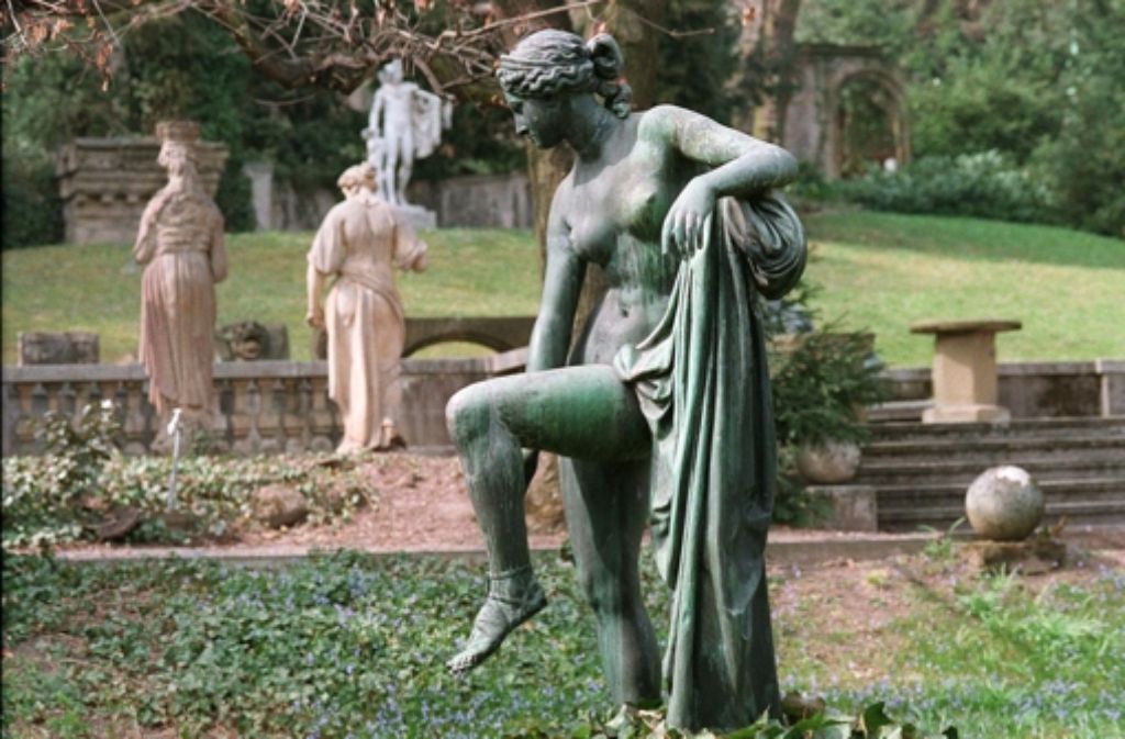 Die historische Parkanlage Lapidarium wurde nach dem Vorbild italienischer Renaissancegärten gestaltet.