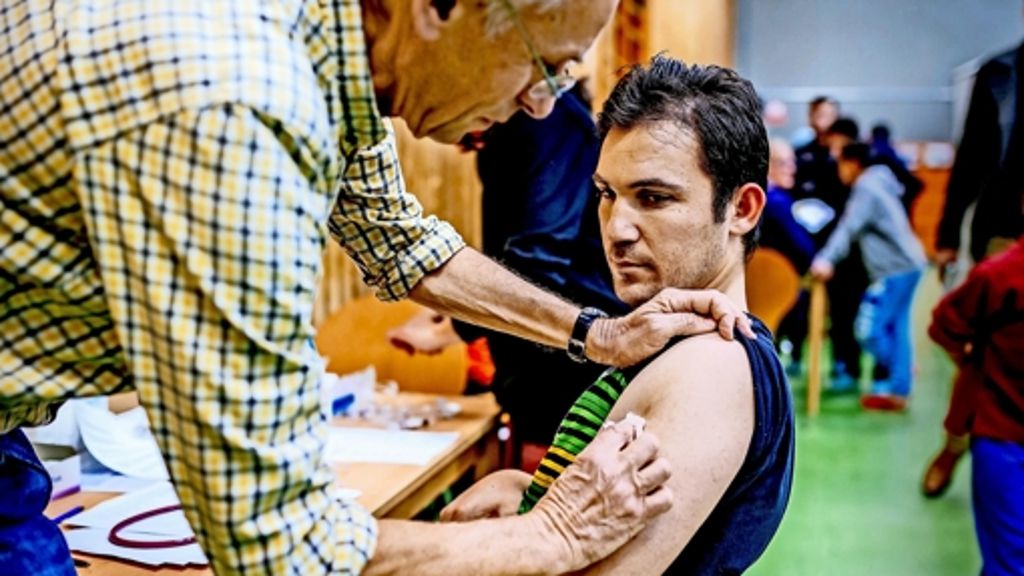Immunisierungsaktion in Stuttgart: Stadt will bis Ende 2016 alle Flüchtlinge impfen