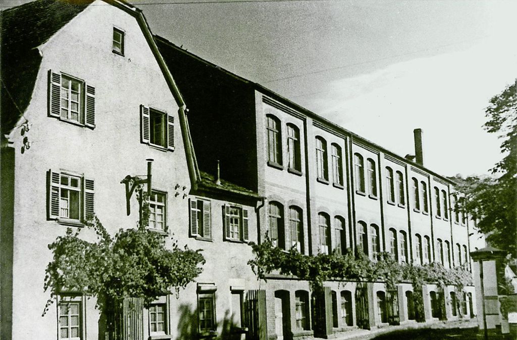 In den Anfängen der Süddeutschen Schuhfabrik hatten sich hier streikende Arbeiter selbstständig gemacht.