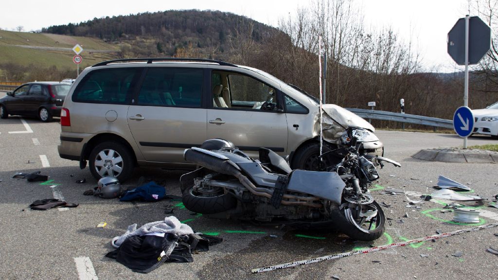 Winnenden: Motorradfahrer verunglückt tödlich