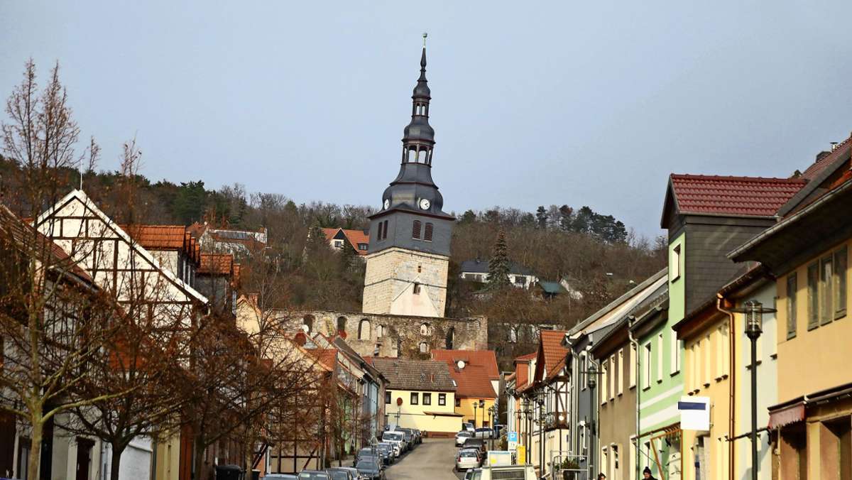 Reisen in Thüringen: Der schiefe Turm von Bad Frankenhausen