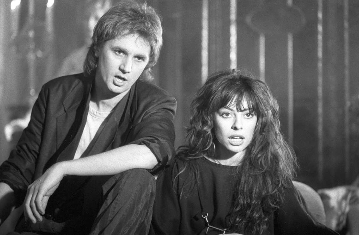 Stefan Waggershausen und Alice bei einem gemeinsamen Auftritt am 19. März 1984