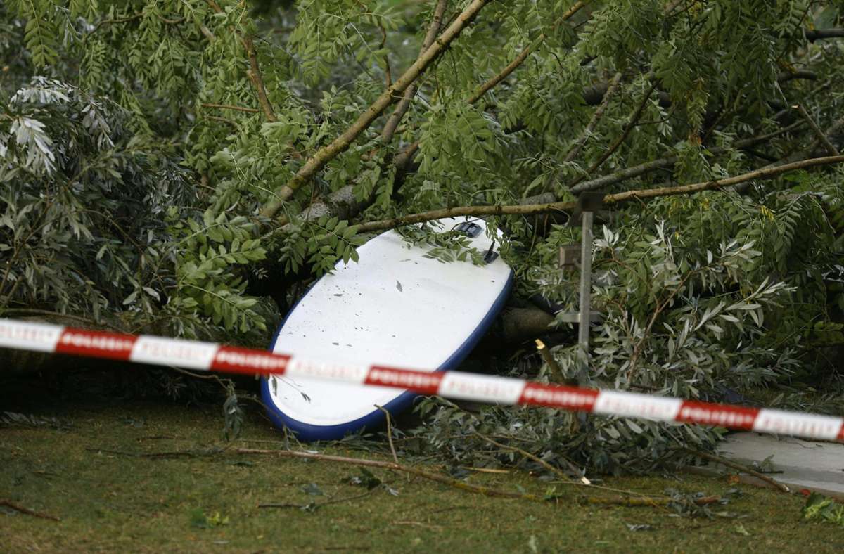 Zwei Kinder wurden in Österreich von umstürzenden Bäumen erschlagen.