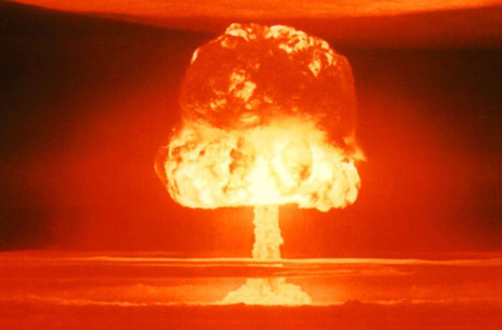 Am 27. März 1954 zündeten die USA auf dem Bikini-Atoll im Pazifik die Wasserstoffbombe „Castle Romeo“. Sie hatte eine Sprengkraft von elf Megatonnen.