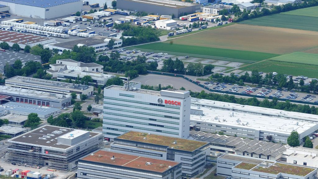 Bosch in Schwieberdingen: Gesperrte Einfahrt führt zu Staus