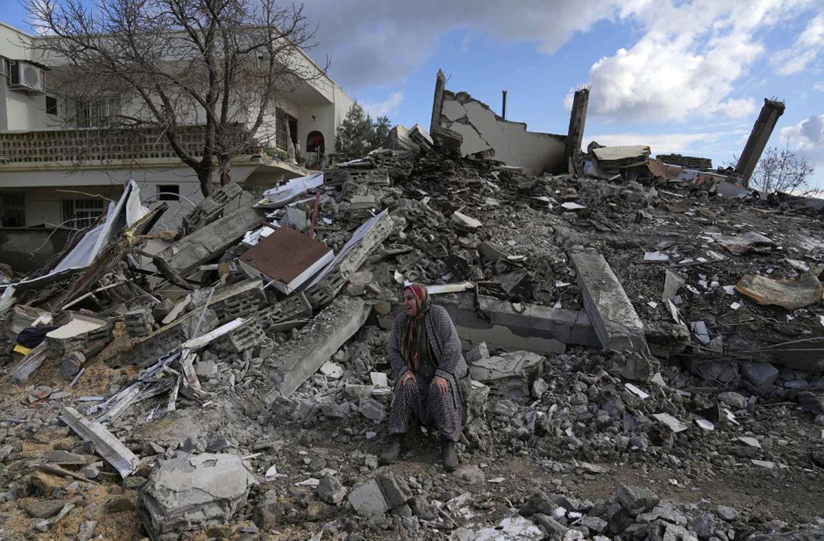 Die Region liegt in Trümmern. Foto: dpa/Khalil Hamra