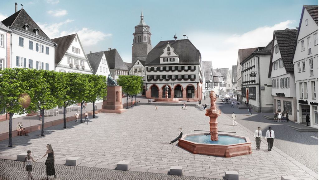 Marktplatz Weil der Stadt: Einzelhändler empört  über Marktplatz-Pläne